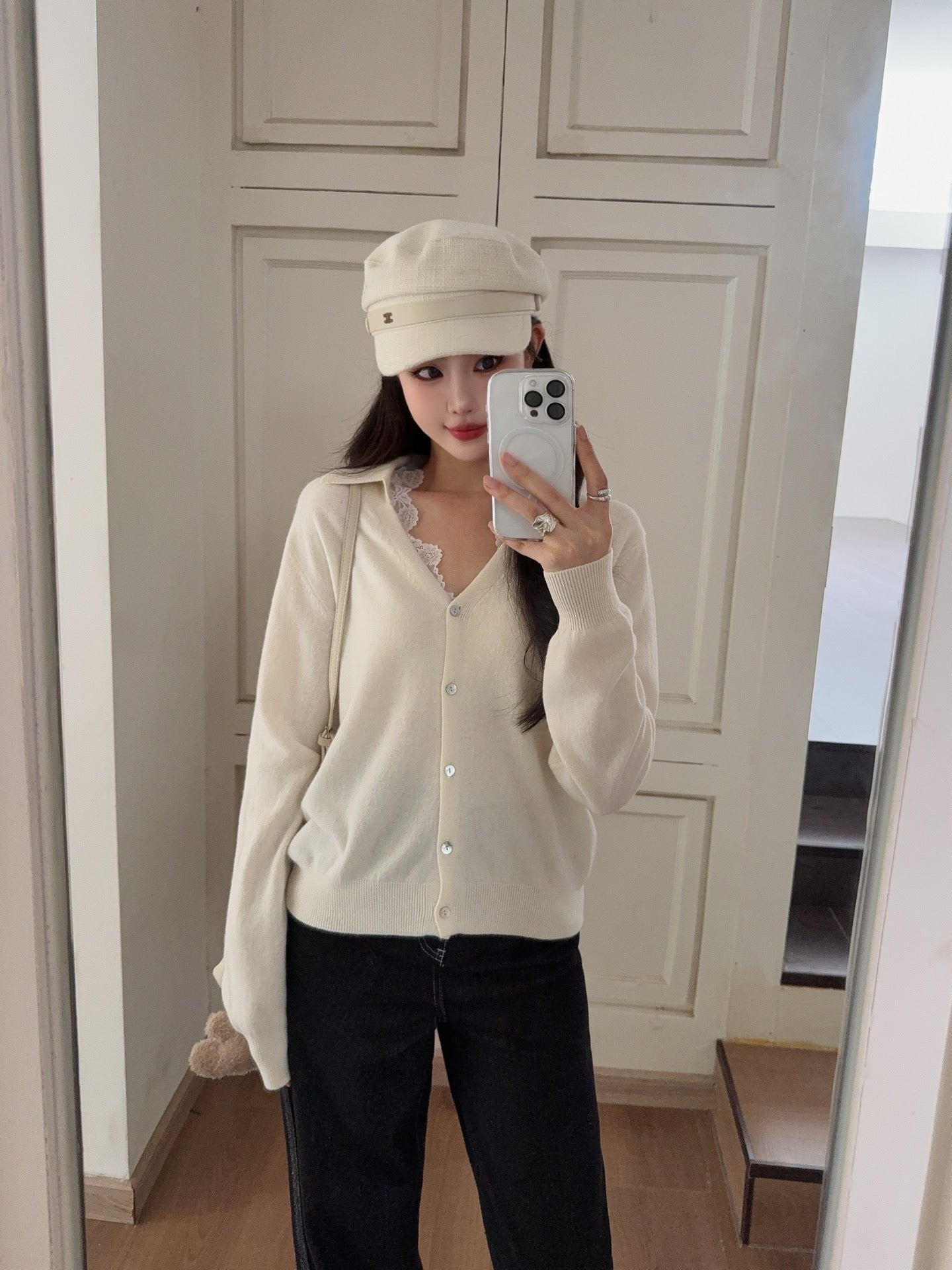 Es NEW Lace Cardigan