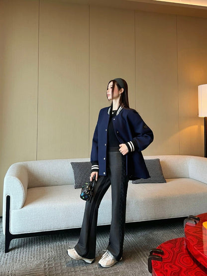 Louis NEW badge print jacket