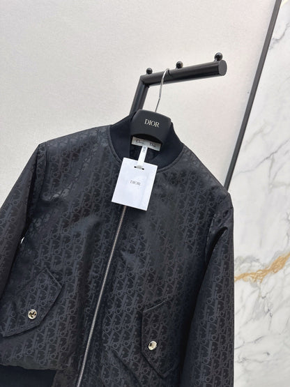 CD NEW Jacquard quilted jacket