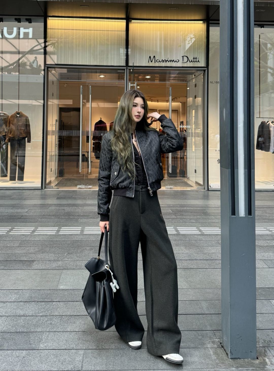 CD NEW Jacquard quilted jacket