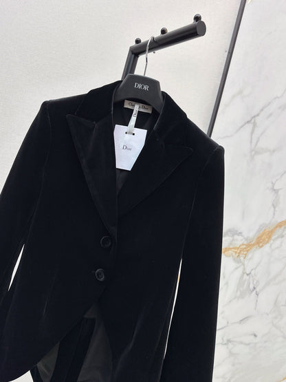 CD NEW velvet blazer