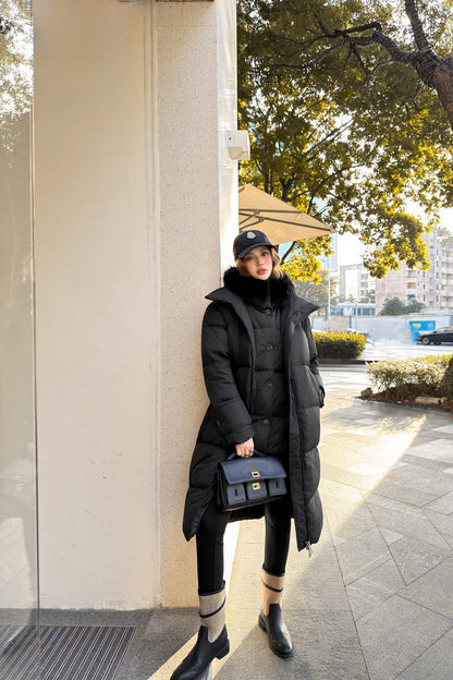 Monc NEW Faux two-piece down jacket