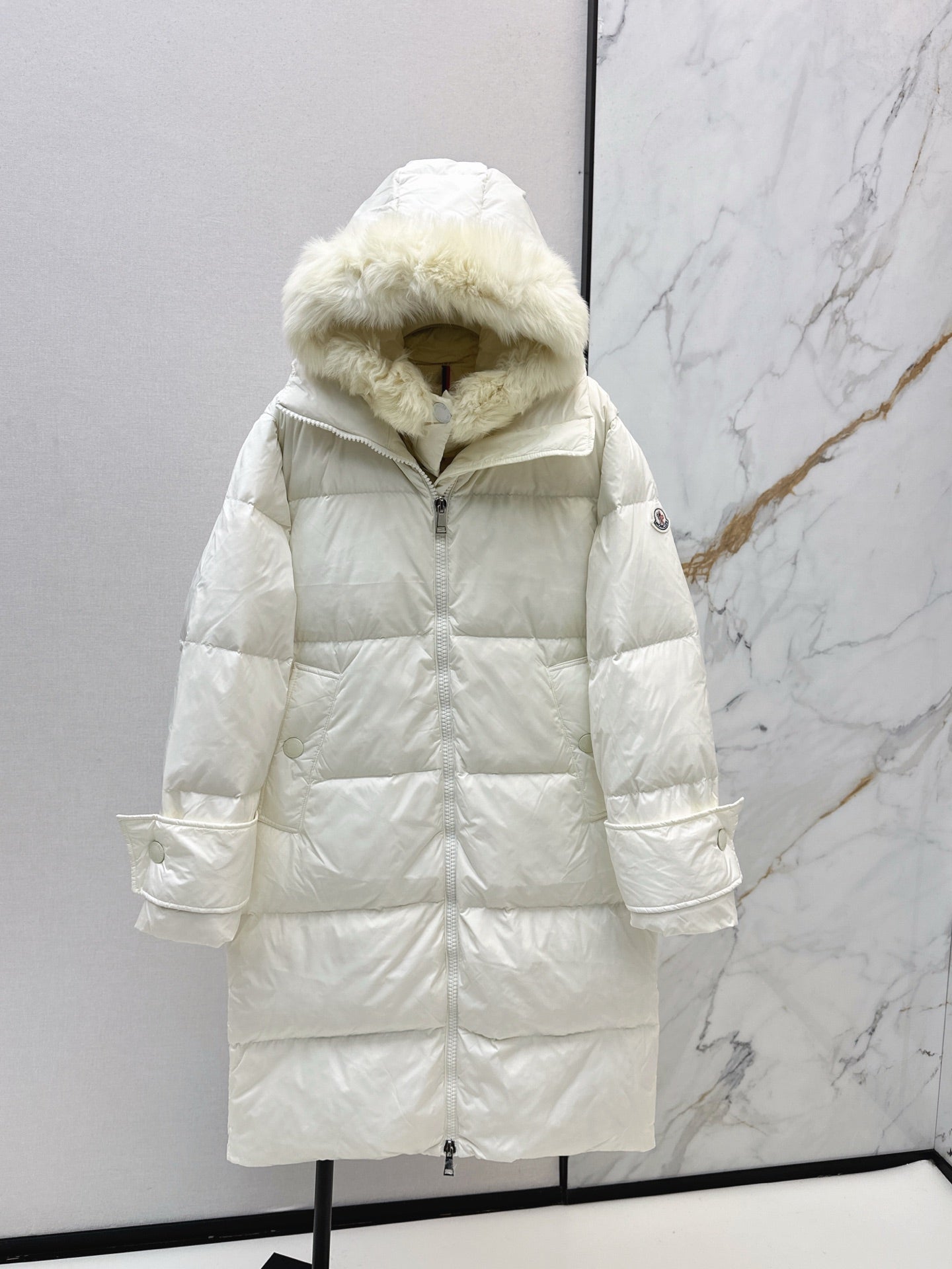 Monc NEW Faux two-piece down jacket