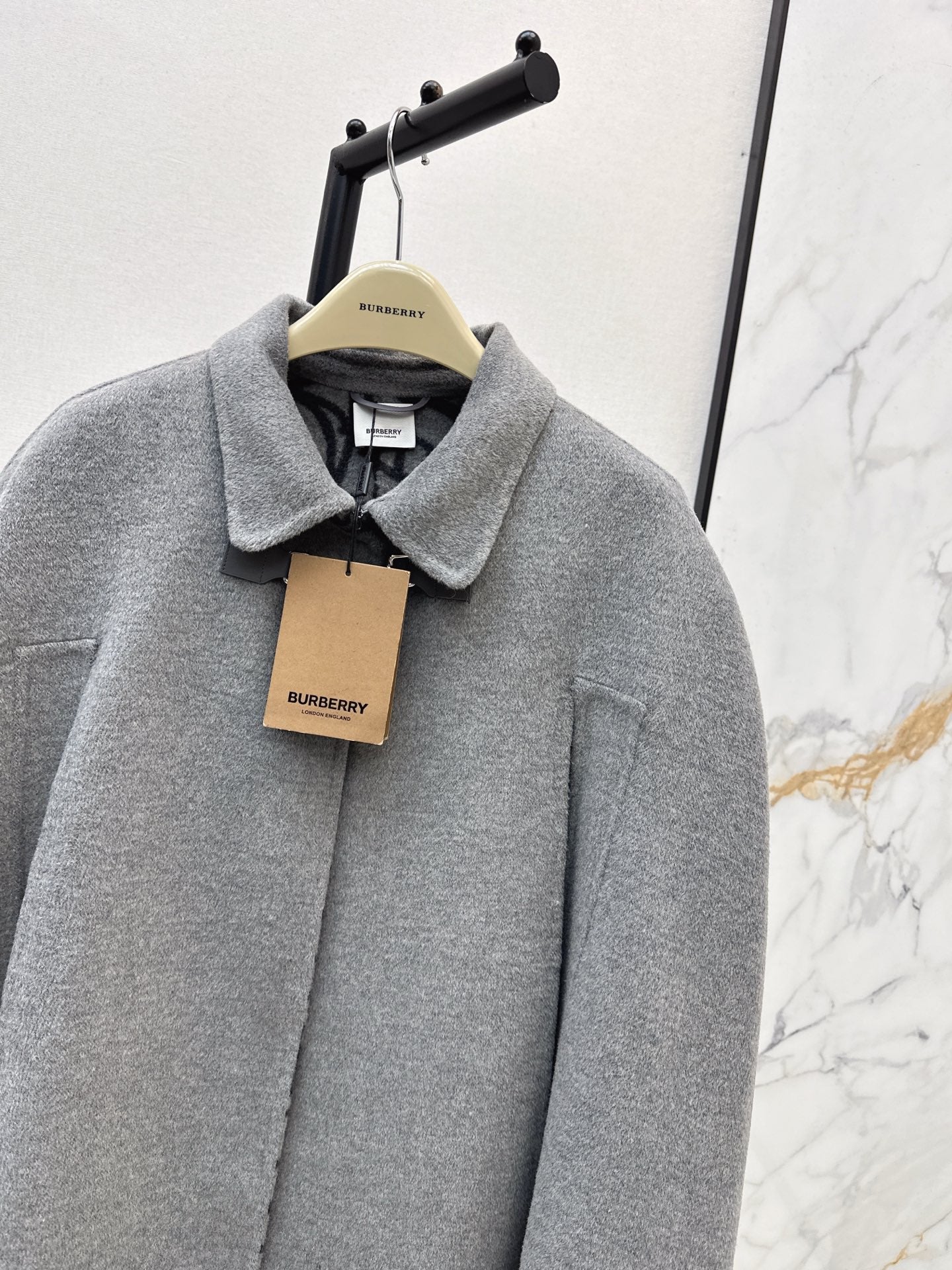 Bur NEW wool cape coat