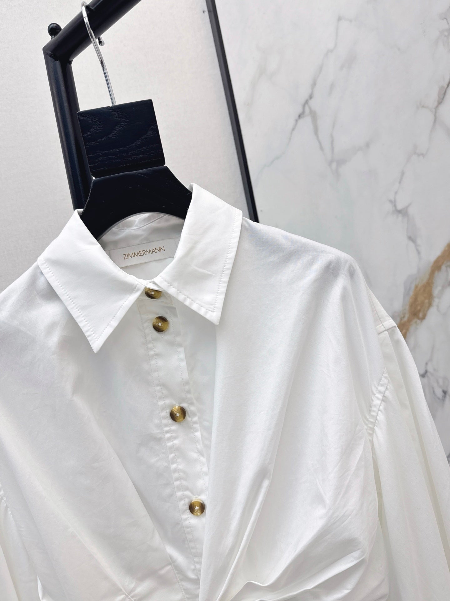 Zimm NEW Tie-front shirt