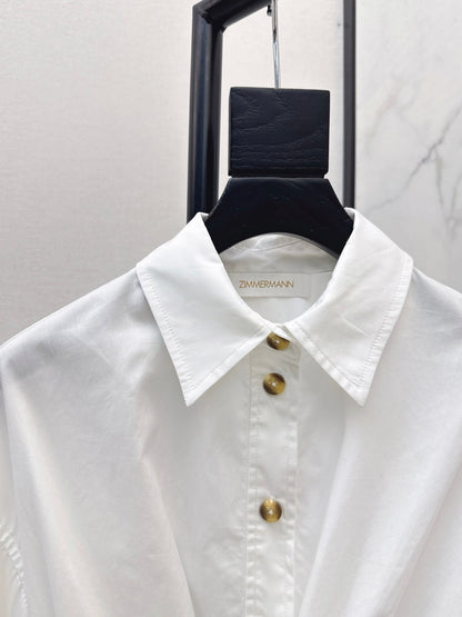 Zimm NEW Tie-front shirt