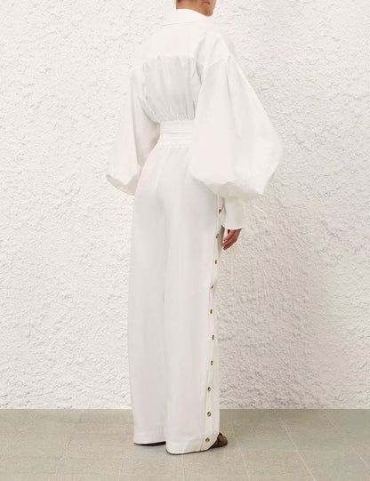 Zimm NEW Tie-front shirt