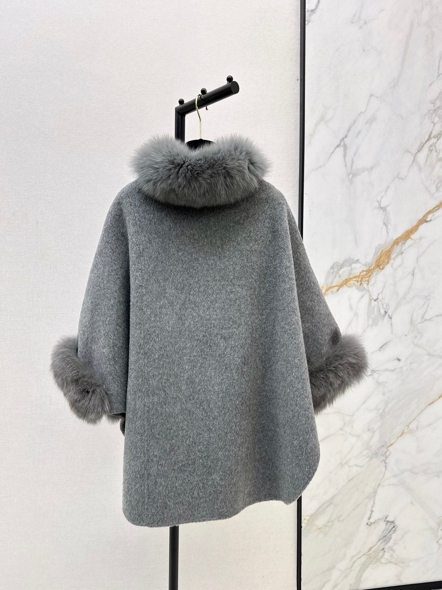 Chan NEW Woolen  cape coat
