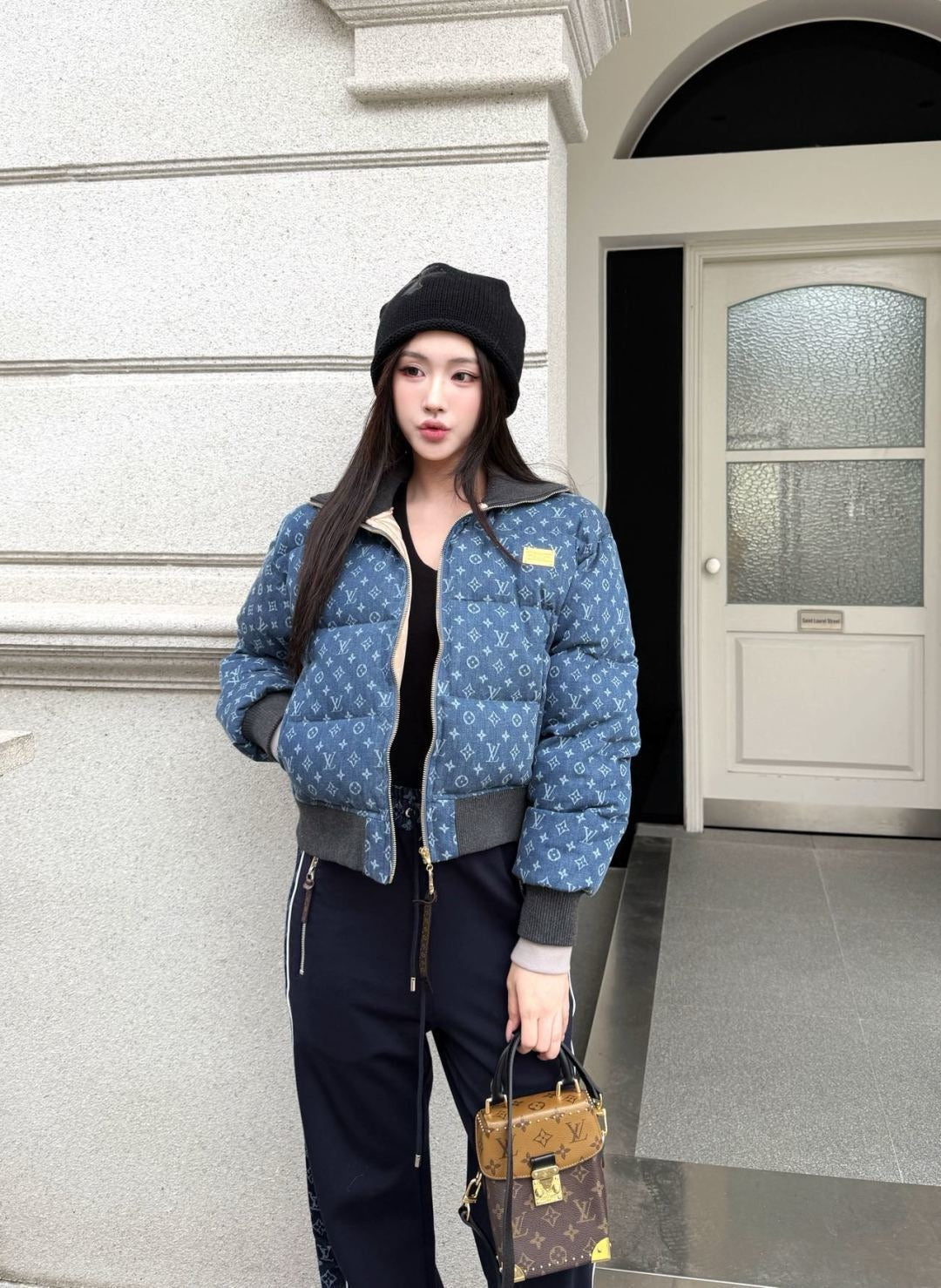 Louis NEW Denim down jacket