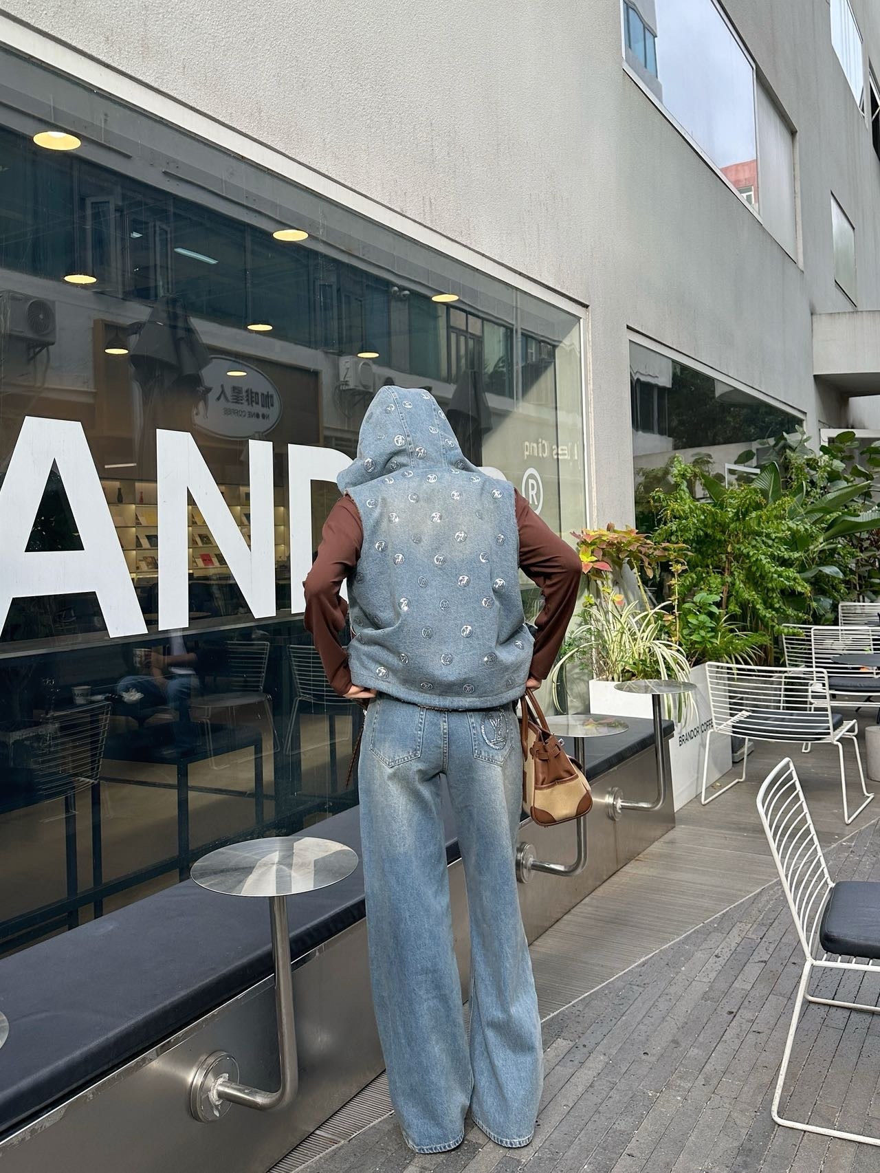 Louis NEW Reversible denim vest